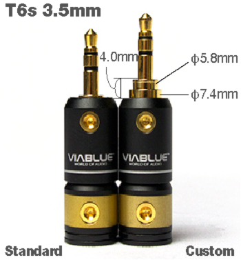 VIABLUE T6s 3.5mm Small Custom